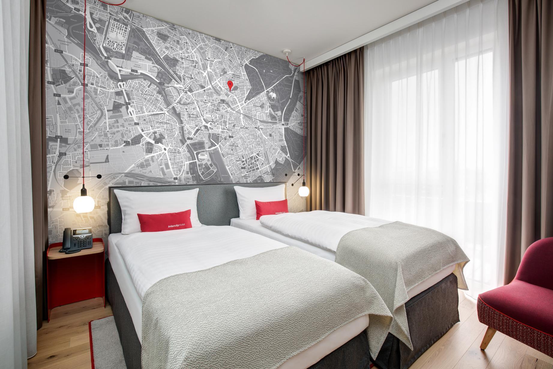 อินเตอร์ซิตี้โฮเต็ล ฮันโนเฟอร์ เฮาพ์บานโฮฟ-ตะวันออก Hotel ฮันโนเวอร์ ภายนอก รูปภาพ