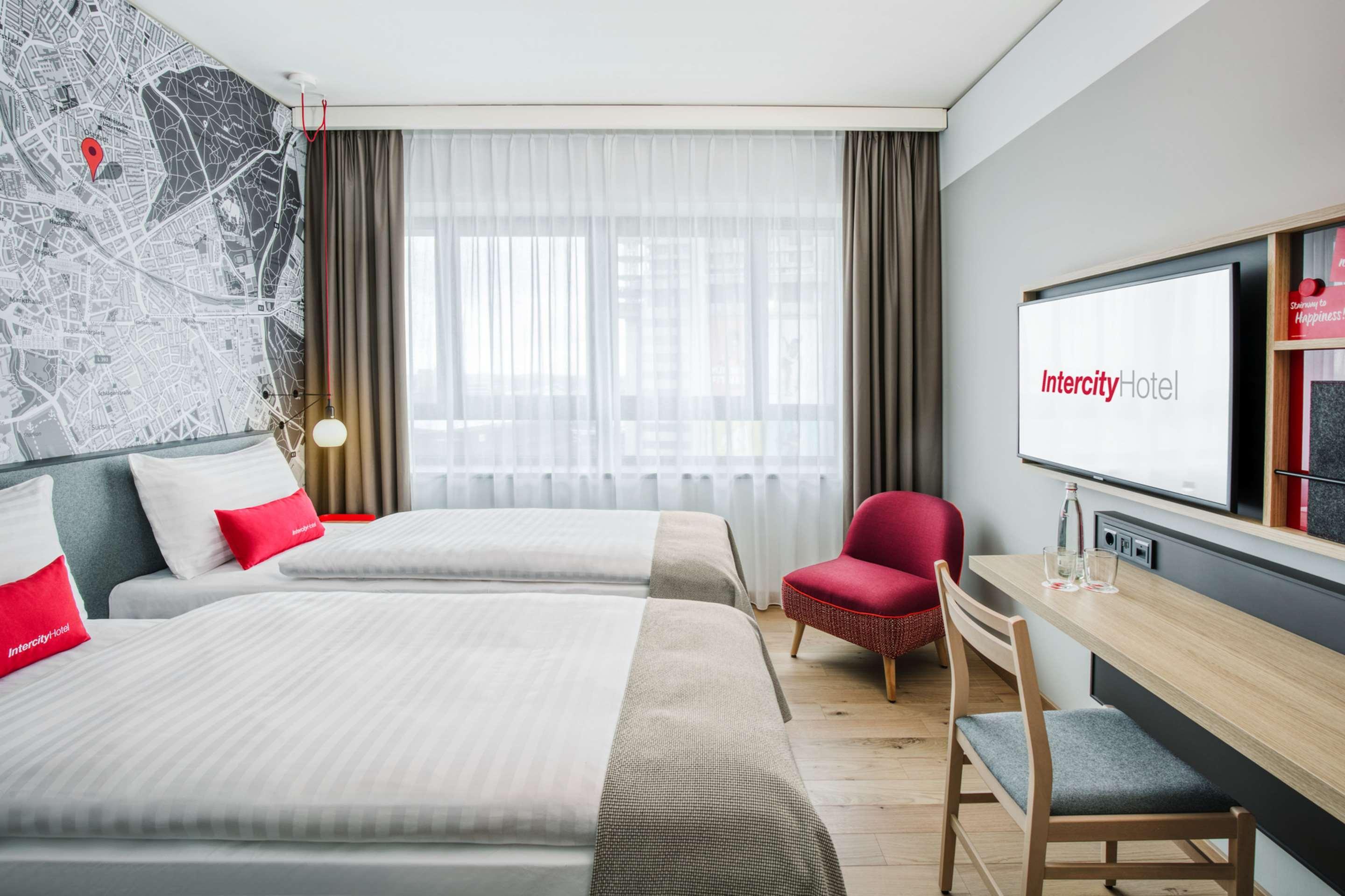 อินเตอร์ซิตี้โฮเต็ล ฮันโนเฟอร์ เฮาพ์บานโฮฟ-ตะวันออก Hotel ฮันโนเวอร์ ภายนอก รูปภาพ